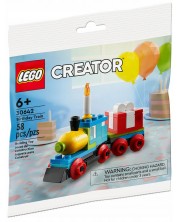 Конструктор LEGO Creator - Влак за рожден ден (30642)