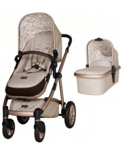 Комбинирана бебешка количка 2 в 1 Cosatto - Wow 2, Whisper