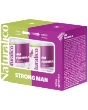 Комплект Strong Man AM Formula + PM Formula, 2 x 60 таблетки, Naturalico -1