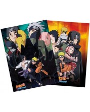 Комплект мини плакати ABYstyle Animation: Naruto Shippuden - Ninjas -1