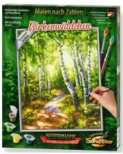 Комплект за рисуване по номера Schipper - В гората -1
