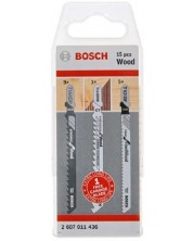 Комплект ножчета за дърво Bosch - 15 части -1