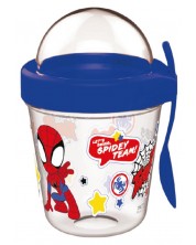 Комплект чаша с лъжичка Disney - Spider-Man, 350 ml -1