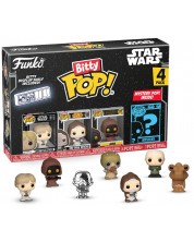 Комплект мини фигури Funko Bitty POP! Movies: Star Wars - 4-Pack (Series 1) -1