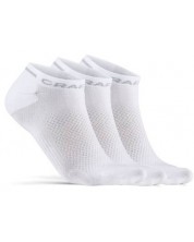 Комплект чорапи Craft - Core Dry, 3 чифта , бели