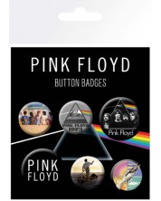 Комплект значки GB eye Music: Pink Floyd - Key Art