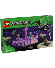 Конструктор LEGO Minecraft - Драконът Ендър и корабът на Края (21264)
