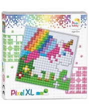 Креативен комплект с пиксели Pixelhobby - XL, Бебе еднорог -1