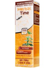 Herbal Time Оцветяваща крем-къна, N0 Неутрален, 75 ml -1