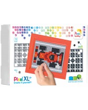Креативен комплект с рамка и пиксели Pixelhobby - XL, Състезателна кола