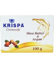 Krispa Крем-сапун, ший и арган, 100 g -1