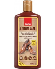 Крем за почистване на кожа Sano - Leather Care, 500 ml