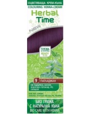 Herbal Time Оцветяваща крем-къна, 09 Патладжан, 75 ml -1
