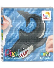 Креативен комплект с пиксели Pixelhobby Classic - Акула