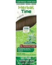 Herbal Time Крем къна за коса, Натурално кафяв, 10