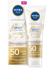 Крем за лице против пигментация Nivea Sun Luminous - SPF 50, 50 ml