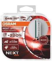 Ксенонови Osram - D4S, 66440XNN-HCB, Xenarc Night Breaker Laser -1