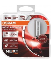 Ксенонови Osram - D1S, 66140XNN-HCB, Xenarc Night Breaker Laser -1