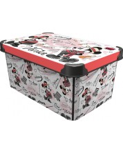 Кутия за съхранение Disney - Венеция, 5 l, червена