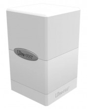 Кутия за карти Ultra Pro Satin Tower - White (100+ бр.) -1