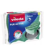 Кухненски гъби Vileda - Pur Active, 2 броя -1