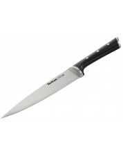 Кухненски нож Tefal - Ingenio Ice Force Chef, 20 cm, черен
