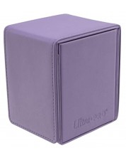 Кутия за карти Ultra Pro Vivid Alcove Flip - Purple (100 бр.) -1