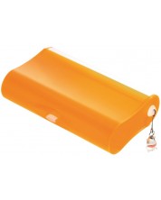 Кутия за моливи Han Cool - с 3 отделения, оранжева