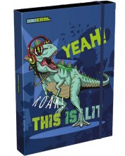 Кутия с ластик Lizzy Card Dino Roar - A4 -1