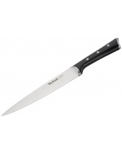 Кухненски нож Tefal - Ingenio Ice Force, 20 cm, черен -1