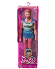 Кукла Barbie Fashionistas - Кен, с потник Малибу -1