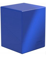 Кутия за карти Ultimate Guard Boulder Deck Case Solid - Синя (100+ бр.) -1