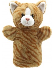 Кукла ръкавица The Puppet Company - Оранжева котка, 25 cm