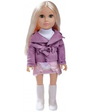 Кукла Ocie - Fashion Girl, с лилав тоалет, 46 cm -1