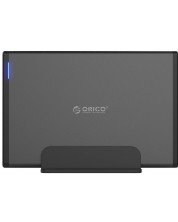 Кутия за твърд диск Orico - 7688U3, USB 3.0, 3.5'', черна