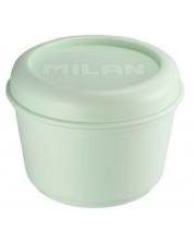 Кутия за храна Milan 1918 - кръгла, зелена, 250 ml