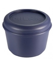 Кутия за храна Milan - 250 ml, със син капак -1