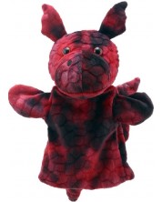 Кукла ръкавица The Puppet Company - Червен дракон, 25 cm