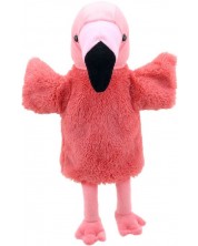 Кукла ръкавица The Puppet Company - Розово фламинго, 25 cm