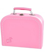 Куфарче за плюшени играчки Studio Pets - С паспорт, 16 cm, розово -1