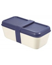 Кутия за храна Milan - 750 ml, със син капак -1