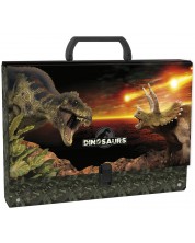 Куфарче с дръжка Derform Dinosaur 18 - А4 -1