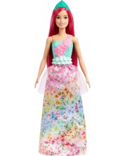 Кукла Barbie Dreamtopia - С тъмнорозова коса -1