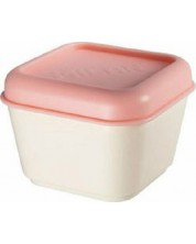 Кутия за храна Milan - 330 ml, с розов капак -1