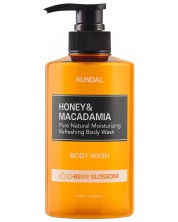 Kundal Душ гел Honey & Macadamia, Череша, 500 ml -1