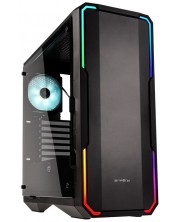 Кутия Bitfenix - Enso RGB, mid tower, черна/прозрачна -1