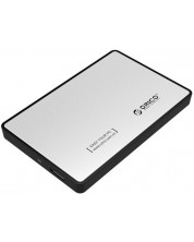 Кутия за твърд диск Orico - 2588US3-V1-SV, USB 3.0, 2.5'', сребриста