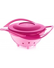 Купа за хранене с въртене на 360° BabyJem - Розова