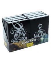 Кутии за карти Dragon Shield Cube Shell - Black (8 бр.) -1