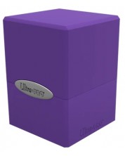Кутия за карти Ultra Pro Satin Cube - Royal Purple (100+ бр.) -1